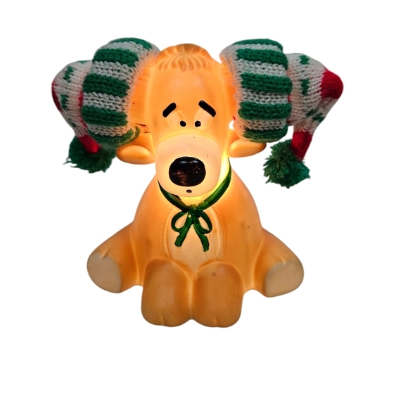 Vintage Christmas Around the World Porcelain Reindeer Light Works L64 - Picture 2 of 9